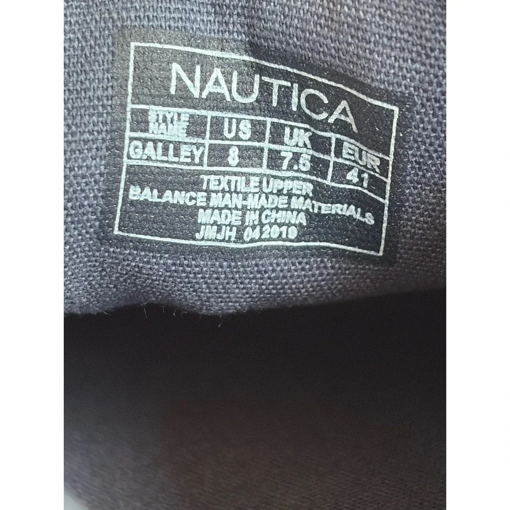 Nautica Galley Mens Blue Textile Boat Shoes DO‎ NOT BUY / NOT AVAILABLE